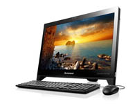 联想一体机C260-J1800-2G-500G-集成-三无黑